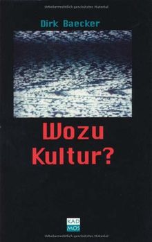 Wozu Kultur?