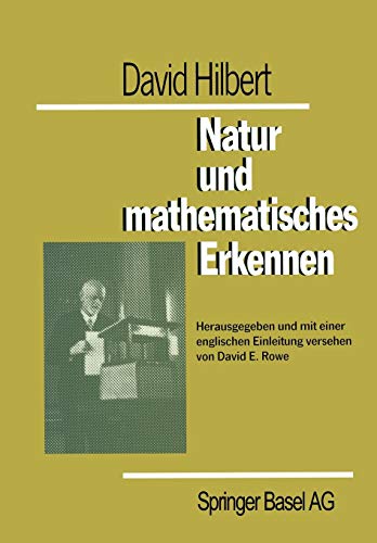 David Hilbert Natur und mathematisches Erkennen