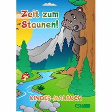 Zeit zum Staunen!: Kinder-Malbuch