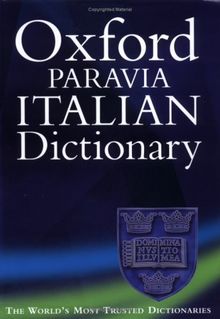 Oxford Paravia I1 Dizionario: Dizionario Inglese-Italiano, Italiano-Inglese (Dictionary)