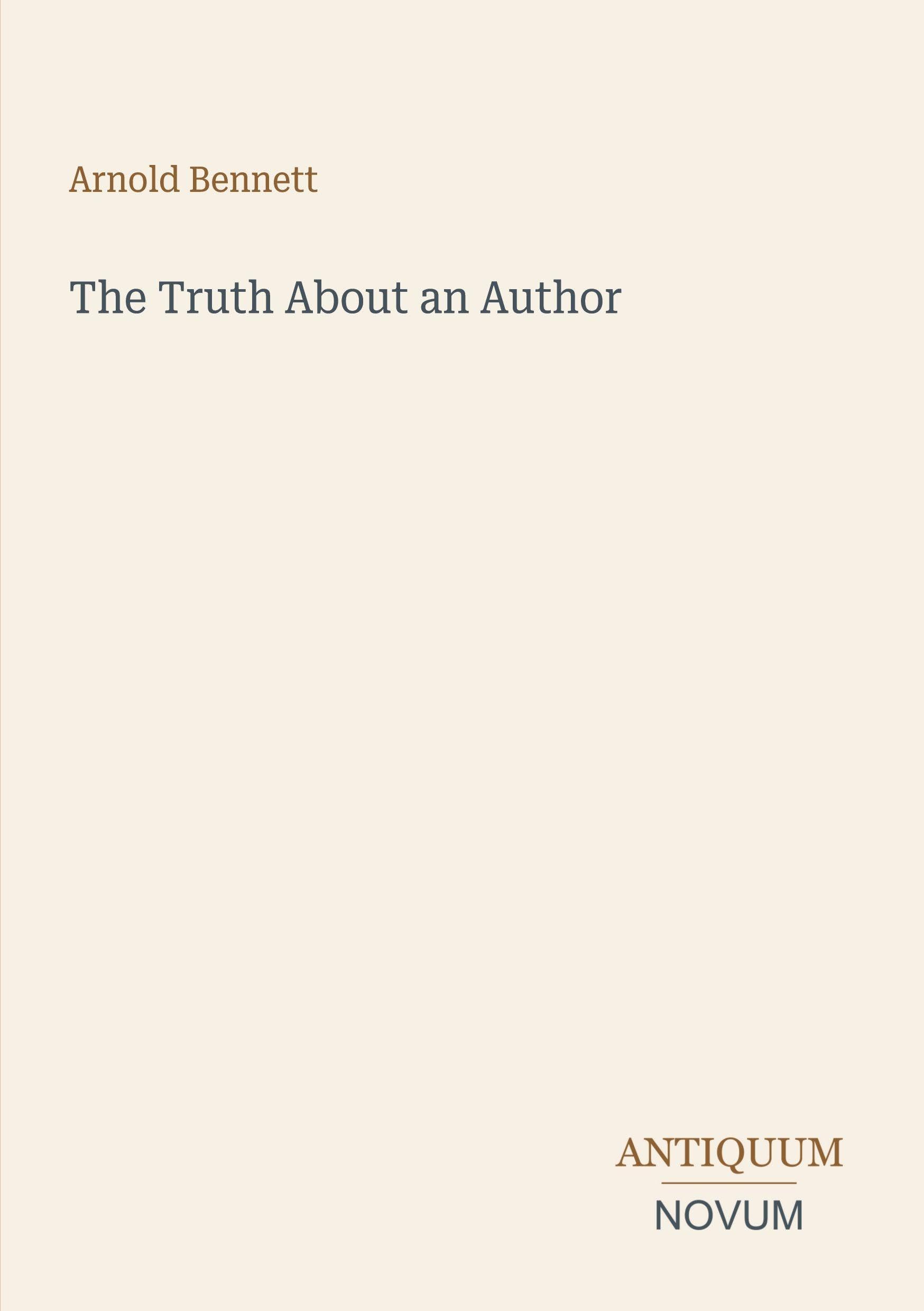 The Truth About an Author