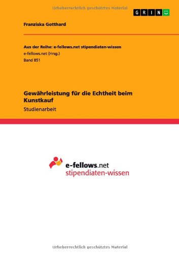 Gewährleistung für die Echtheit beim Kunstkauf