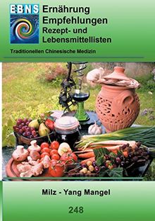Ernährung - TCM - Milz - Yang Mangel: TCM-Ernährungsempfehlung - Milz - Yang Mangel (TCME Ernährungsempfehlungen)
