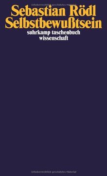 Selbstbewußtsein (suhrkamp taschenbuch wissenschaft)