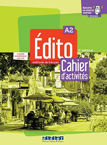 unbekannt Édito A2, 2e édition, Méthode De Français. Cahier D'activités + Code Numérique