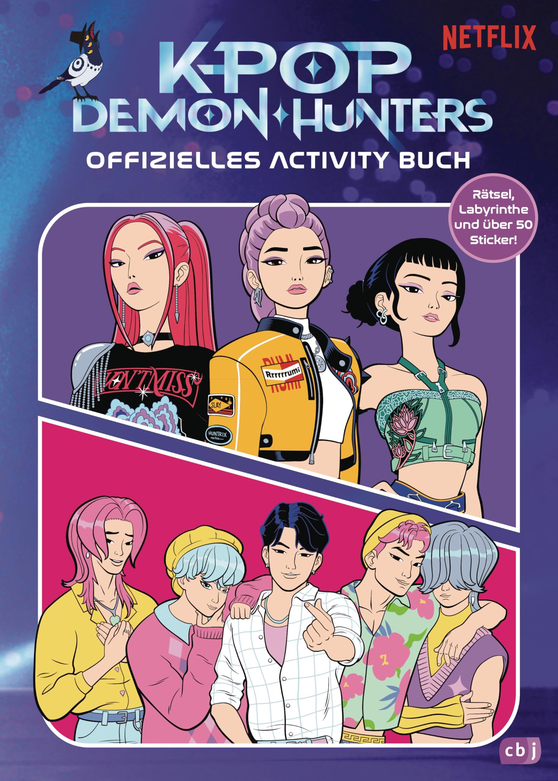 KPop Demon Hunters - Offizielles Activity Buch - Neuware