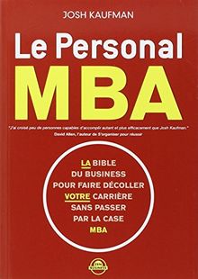 Le personal MBA de Kaufman Josh, Olivier Roland | Livre | état acceptable