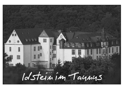 Idstein im Taunus (Tischaufsteller DIN A5 quer): Ein Stadtrundgang durch die historische Fachwerkwerkstadt in Schwarz-Weiss Bildern (Tischaufsteller, ... [Taschenbuch] [Sep 18, 2013] Wolf, Gerald