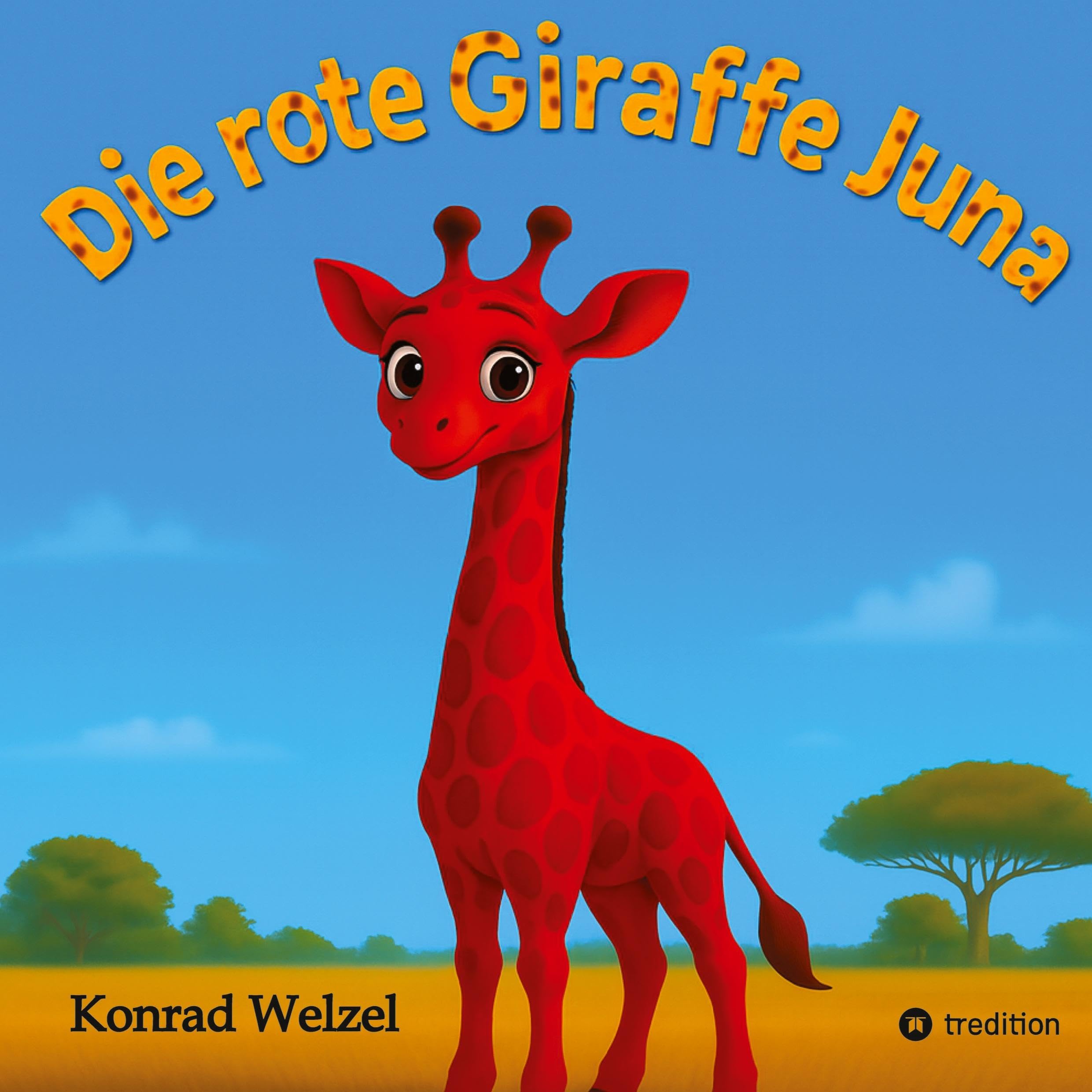 Die rote Giraffe Juna