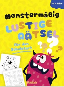 Monstermäßig lustige Rätsel für den Schulstart (Kleine Geschenke zur Einschulung & für die Schultüte)