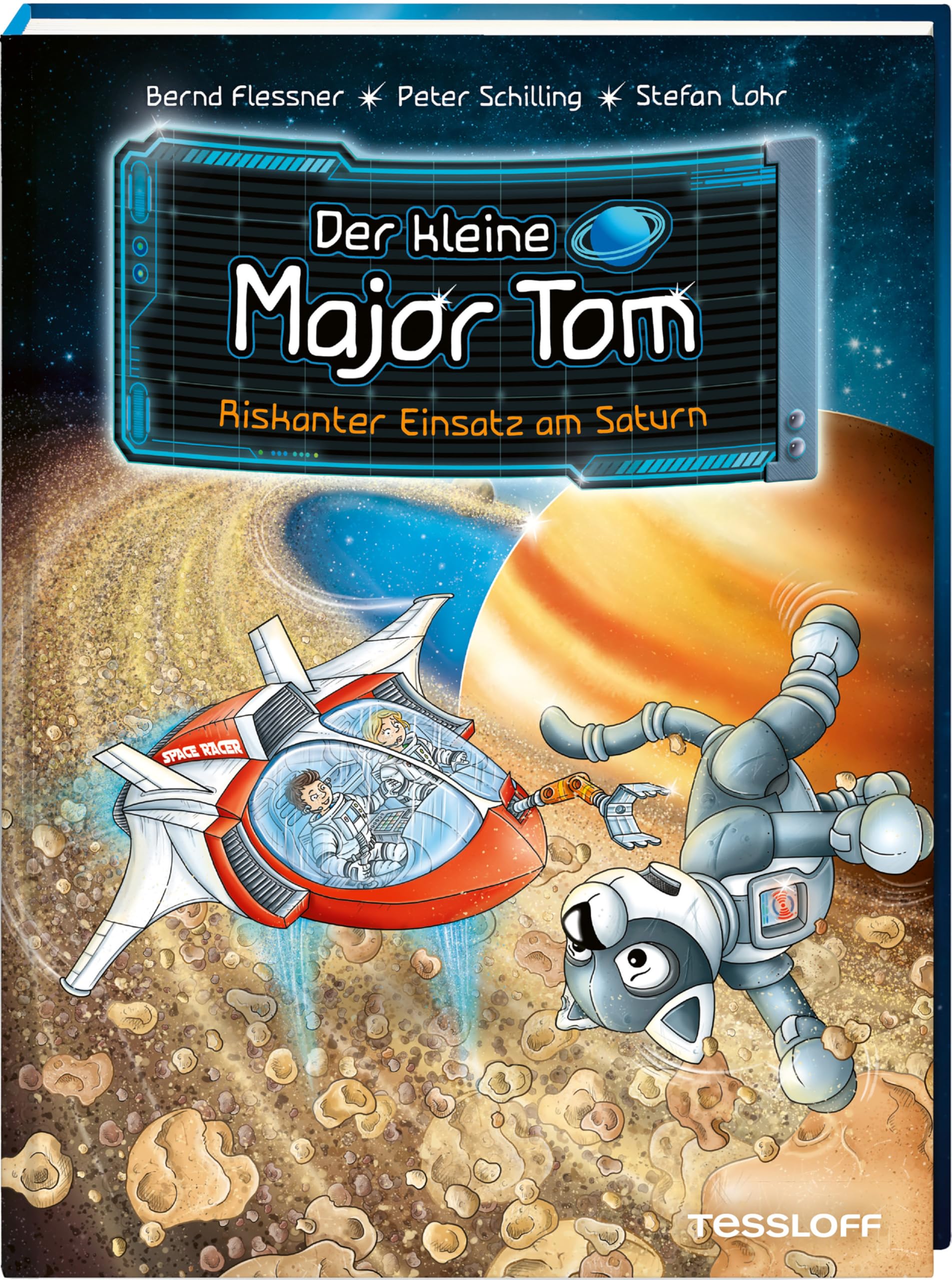 Der kleine Major Tom. Band 22. Riskanter Einsatz am Saturn | Weltraum-Abenteuer | Für Kinder ab 7 Jahren