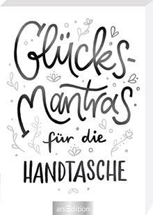 Glücksmantras für die Handtasche: Kartenbox mit 50 Sprüchekarten in trendiger Optik