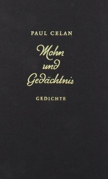 Mohn und Gedächtnis: Gedichte