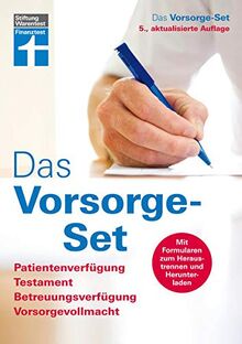 Das Vorsorge-Set: Patientenverfügung, Testament, Betreuungsverfügung, Vorsorgevollmacht