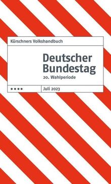 Kürschners Volkshandbuch Deutscher Bundestag: 20. Wahlperiode