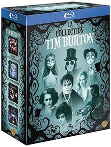 La Collection Tim Burton - Charlie et la chocolaterie + Les noces funèbres + Sweeney Todd + Dark Shadows [Blu-ray]