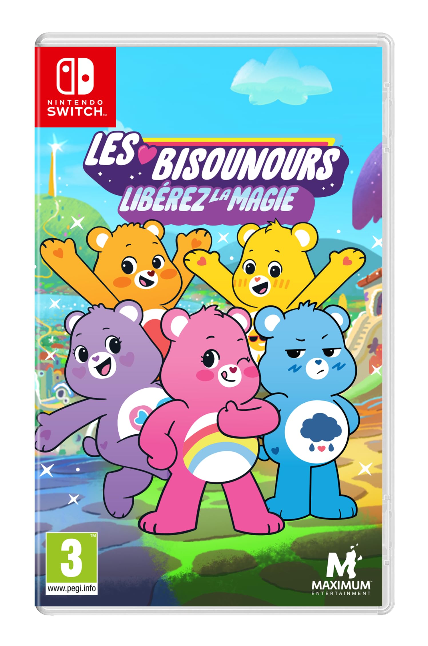 Justforgames Bleu Jeux Vidéo Les Bisounours Liberez La Magie - Switch - Image 4