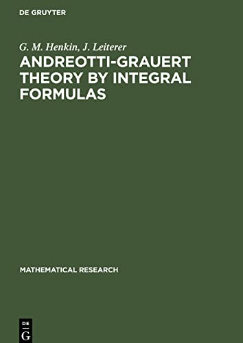 Andreotti-Grauert Theory by Integral Formulas