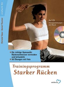 Trainingsprogramm Starker Rücken, m. Audio-CD