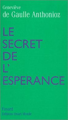 Le secret de l'espérance