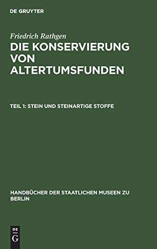 Stein und Steinartige Stoffe (Handbücher der Staatlichen Museen zu Berlin)