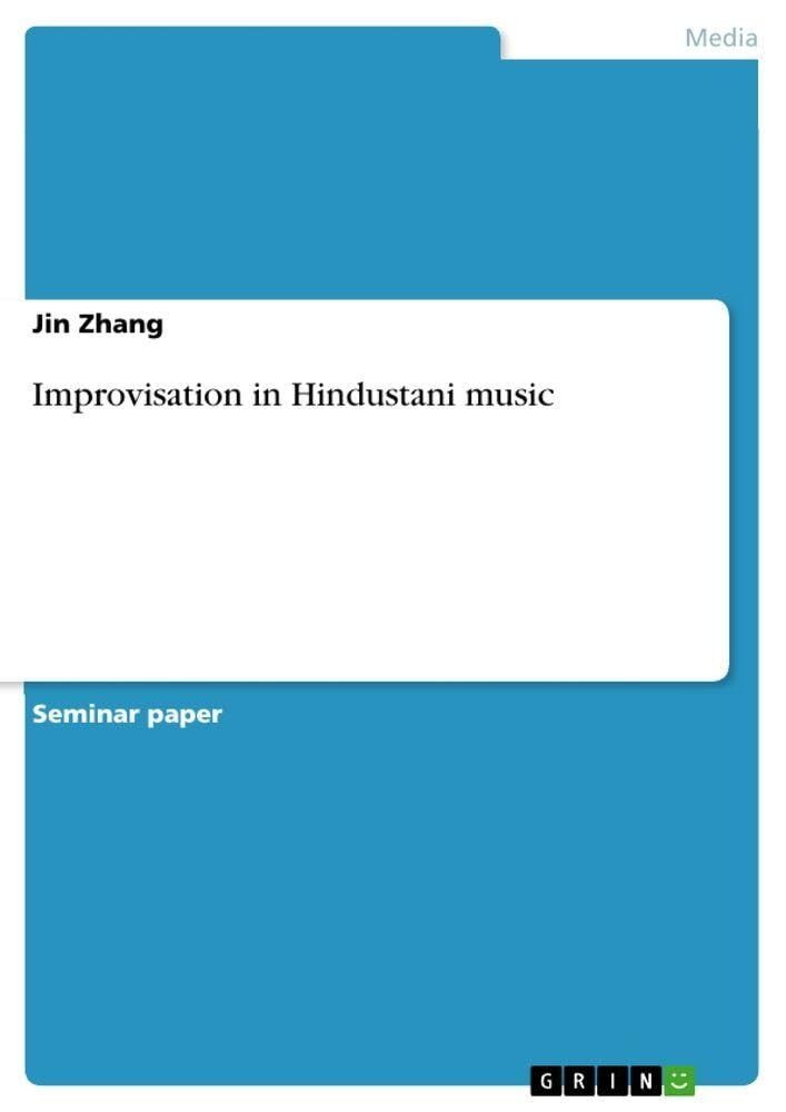 Improvisation in Hindustani music