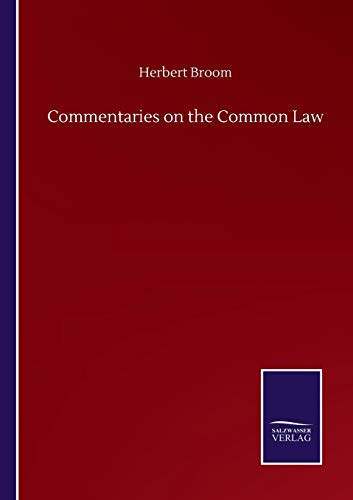 Commentaries on the Common Law