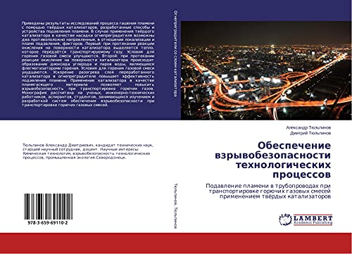 Obespechenie wzrywobezopasnosti tehnologicheskih processow: Podawlenie plameni w truboprowodah pri transportirowke gorüchih gazowyh smesej primeneniem twördyh katalizatorow