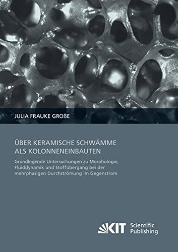 Über keramische Schwämme als Kolonneneinbauten: Grundlegende Untersuchungen zu Morphologie, Fluiddynamik und Stoffübergang bei der mehrphasigen Durchströmung im Gegenstrom