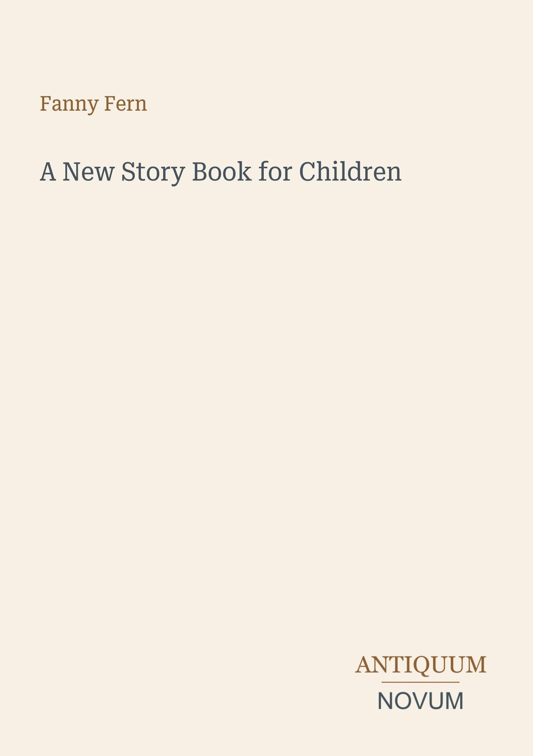 A New Story Book for Children