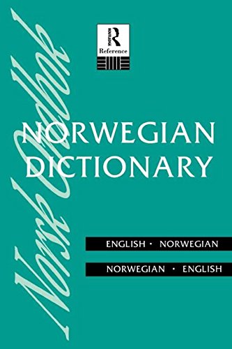Cappelens, Forlang A.S. Norwegian Dictionary, Norwegian-English, English-Norwegian (Routledge Bilingual Dictionaries)