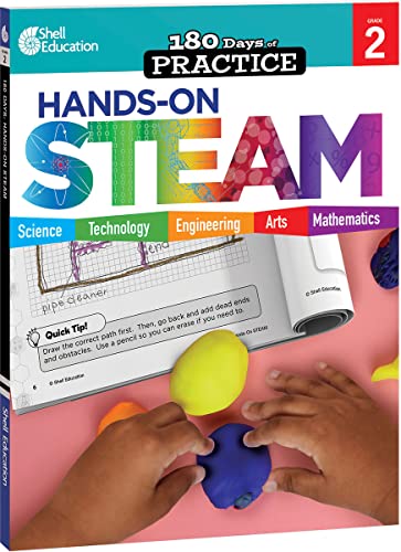 180 Days: Hands-On STEAM: Grade 2 (180 Days of Practice)