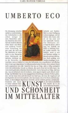 Kunst und Schönheit im Mittelalter