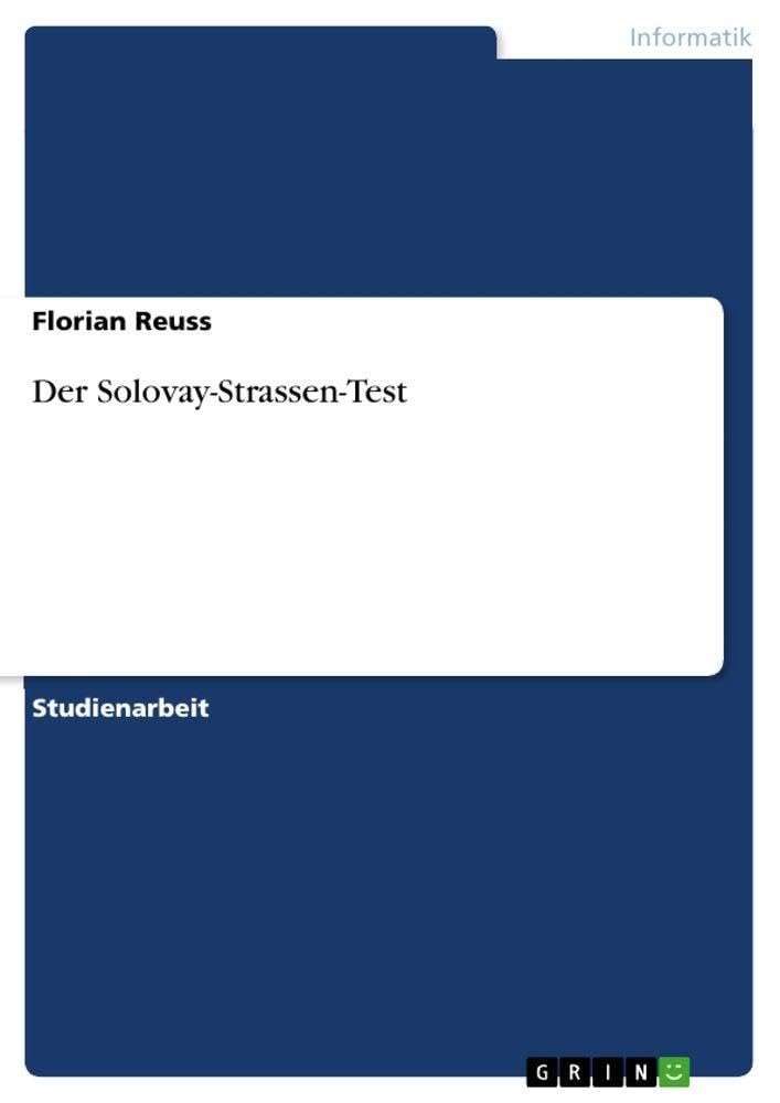 Der Solovay-Strassen-Test