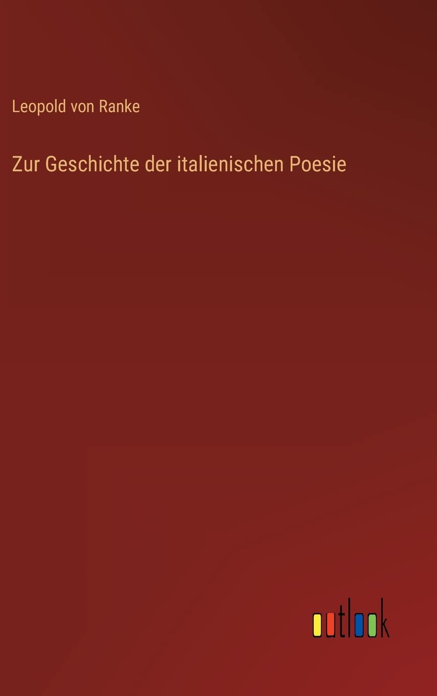 Zur Geschichte der italienischen Poesie