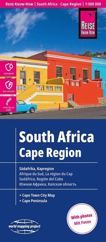 Reise Know-How Landkarte Südafrika Kapregion / South Africa, Cape Region (1:500.000)