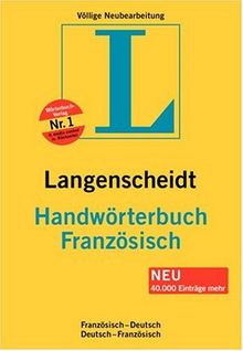 Langenscheidt Handwörterbuch Französisch: Französisch-Deutsch /Deutsch-Französisch