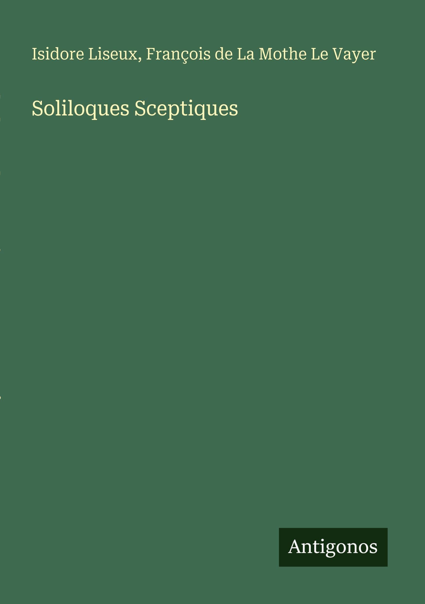 Soliloques Sceptiques