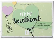 For my Sweetheart - Kärtchen im hübschen Mäppchen: 20 englische Liebeserklärungen