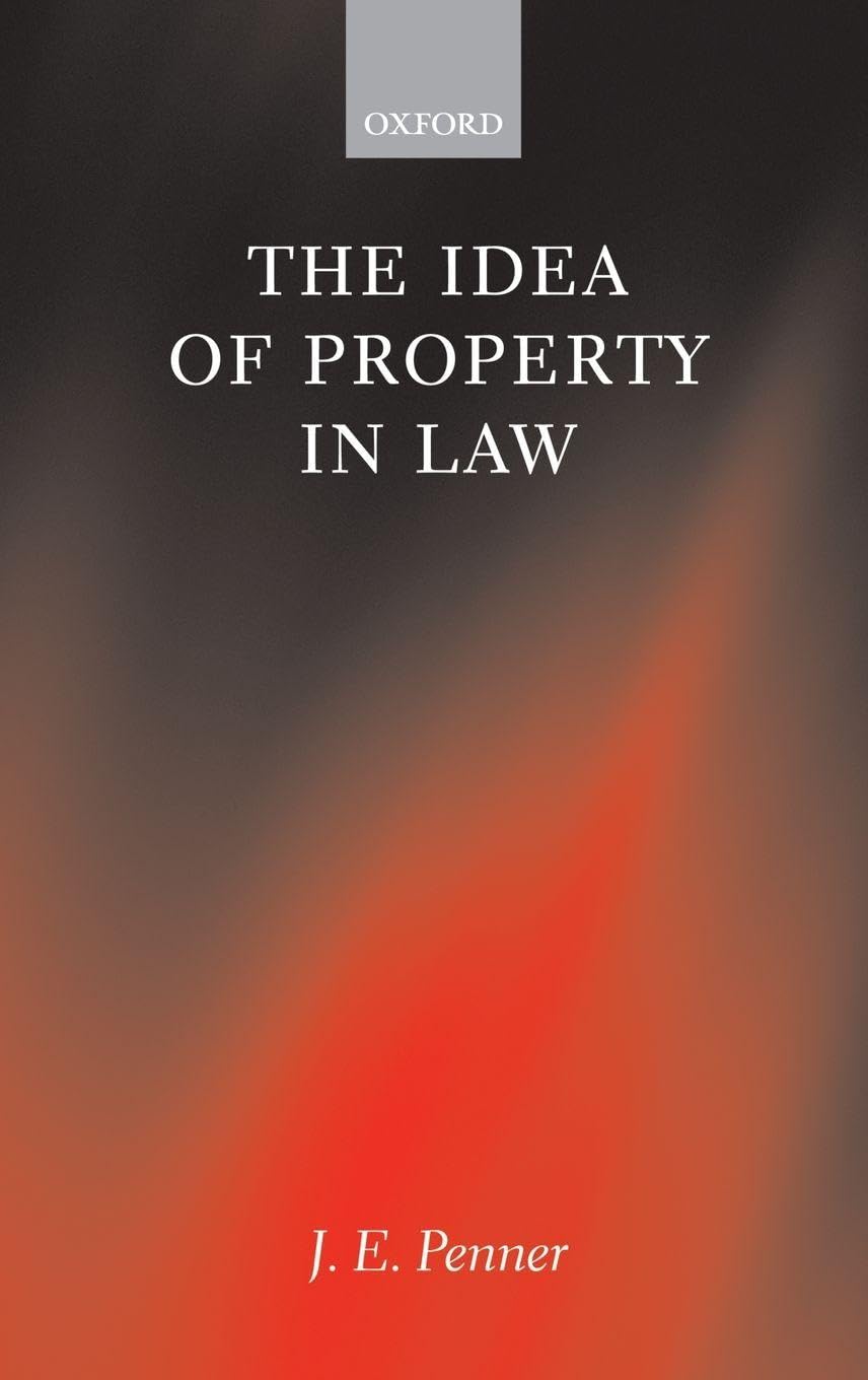 IDEA OF PROPERTY IN LAW C
