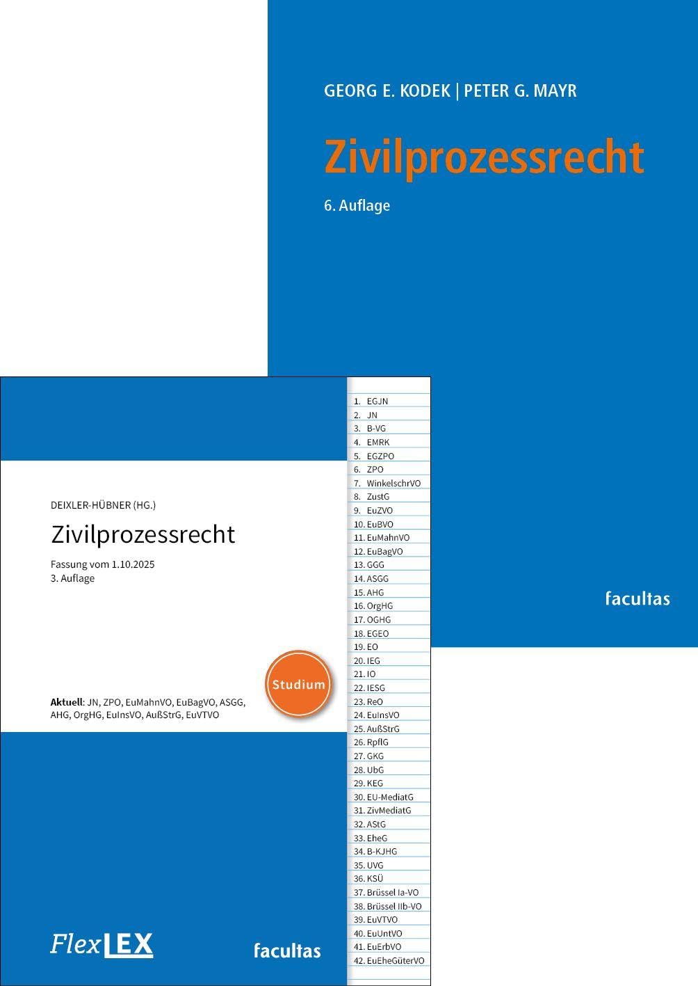 Kombipaket Zivilprozessrecht - Neuware