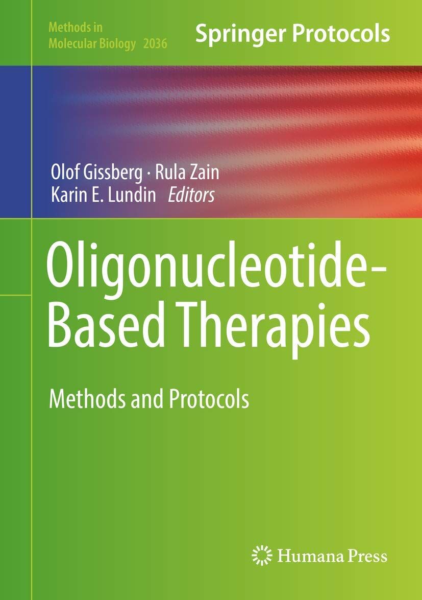 Oligonucleotide-Based Therapies