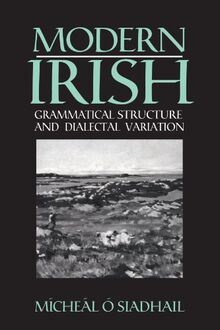 Modern Irish: Grammatical Structure and Dialectal Variation (Cambridge Studies in Linguistics)