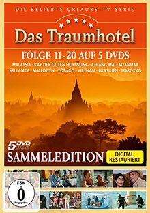 Das Traumhotel - Sammeledition - Folge 11-20 auf 5 DVDs (Malaysia, Kap der guten Hoffnung, Chiang Mai, Myanmar, Sri Lanka, Malediven, Tobago, Vietnam, Brasilien, Mexiko)