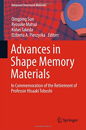 Advances in Shape Memory Materials: In Commemoration of the Retirement of Professor Hisaaki Tobushi (Advanced Structured Materials)