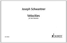 Velocities: Moto Perpetuo. Marimbaphon. von Schott Helicon Music Corporation | Buch | Zustand gut