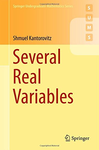 Several Real Variables (Springer Undergraduate Mathematics Series)
