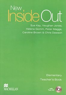 New Inside Out: Elementary / Teacher's Book with Test Audio-CD