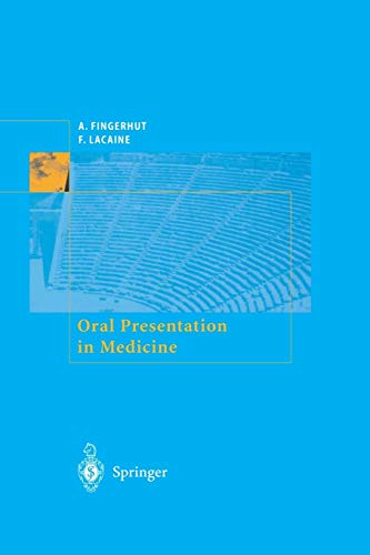 A. Fingerhut Oral Presentation In Medicine
