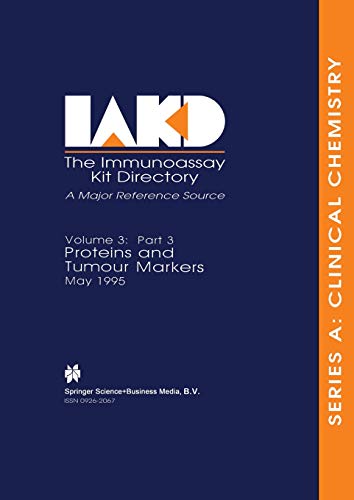 Proteins and Tumour Markers May 1995: Part 3 (Immunoassay Kit Directory, 1 / 3 / 3)